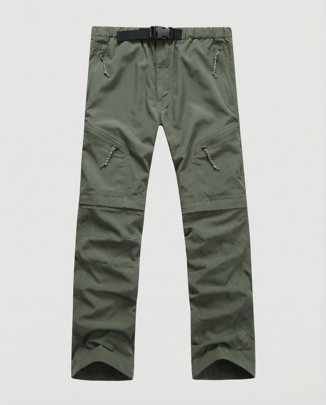 Herren Cargohose mit Reißverschlusstaschen und verstellbarem Bund-Men Pants-Alpenkind