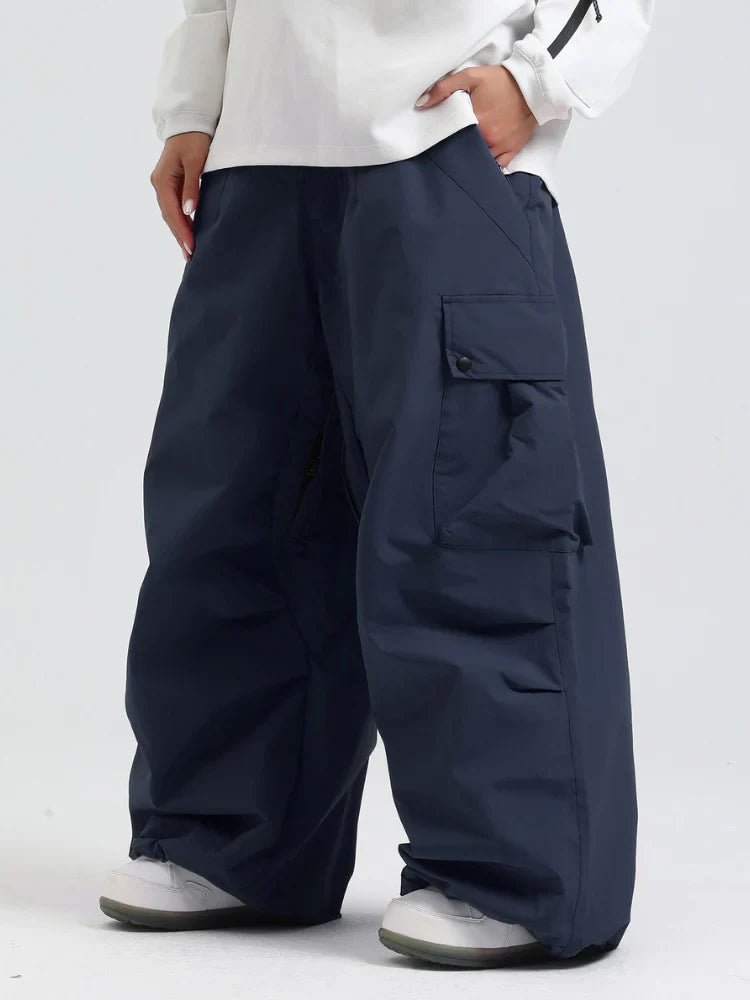 Herren-Cargohose mit weitem Bein und verstellbarem Bund-Pants for Men-Alpenkind