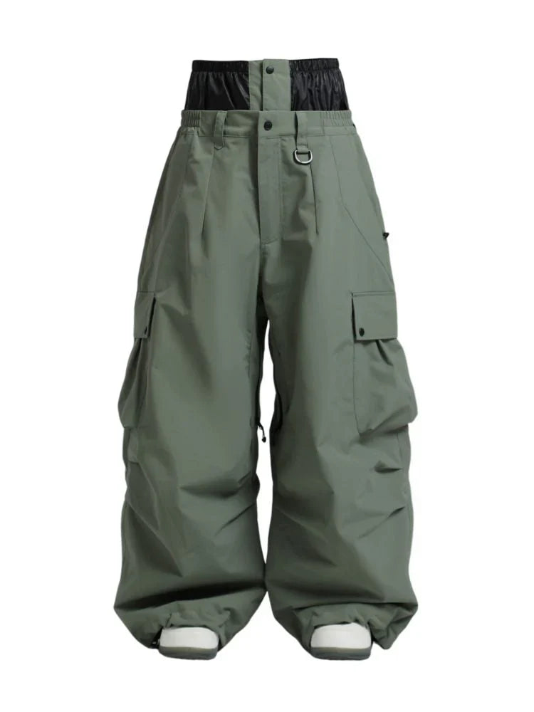 Herren-Cargohose mit weitem Bein und verstellbarem Bund-Pants for Men-Alpenkind
