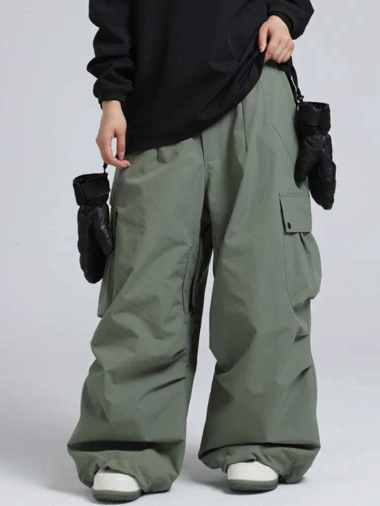 Herren-Cargohose mit weitem Bein und verstellbarem Bund-Pants for Men-Alpenkind