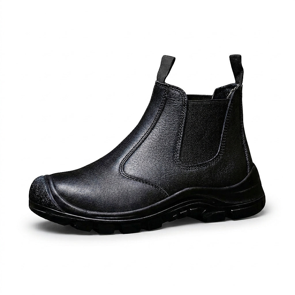 Herren Chelsea-Boots zum Hineinschlüpfen mit Zuglaschen-Footwear for men-Alpenkind