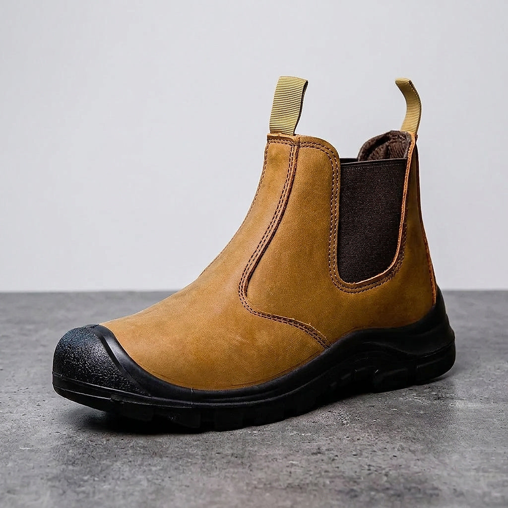 Herren Chelsea-Boots zum Hineinschlüpfen mit Zuglaschen-Footwear for men-Alpenkind