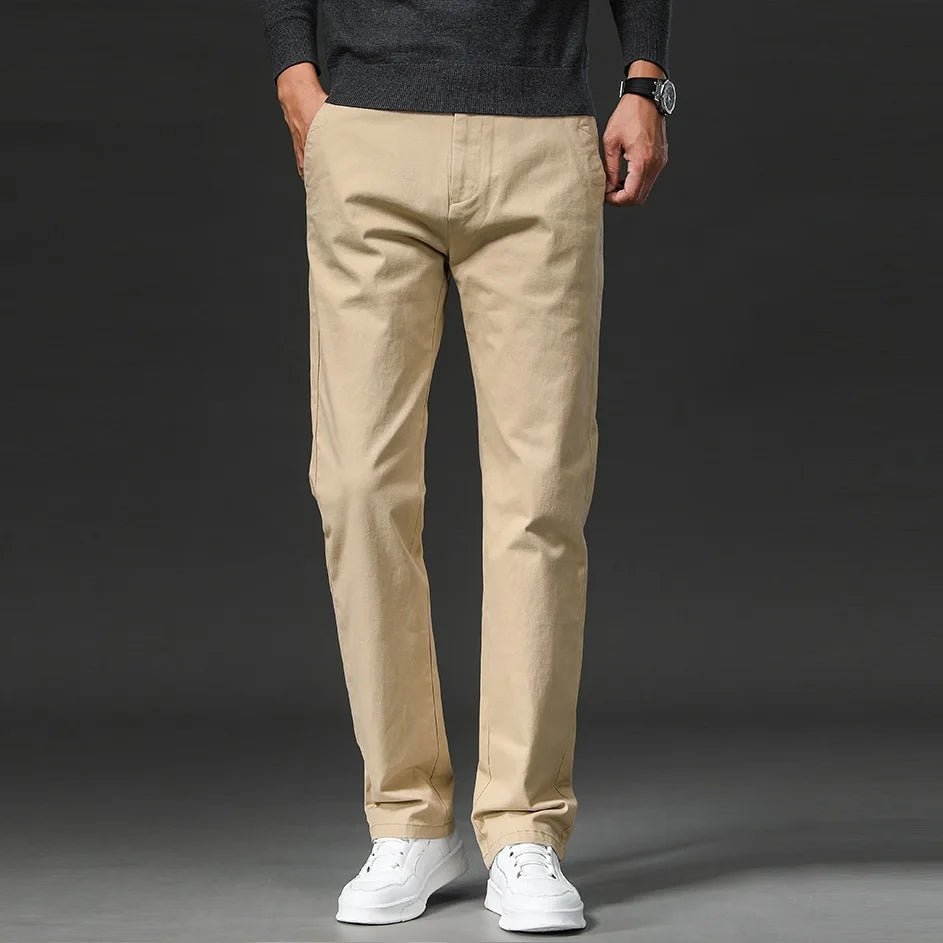 Herren Chino-Hose mit regulärer Passform-Pants for Men-Alpenkind