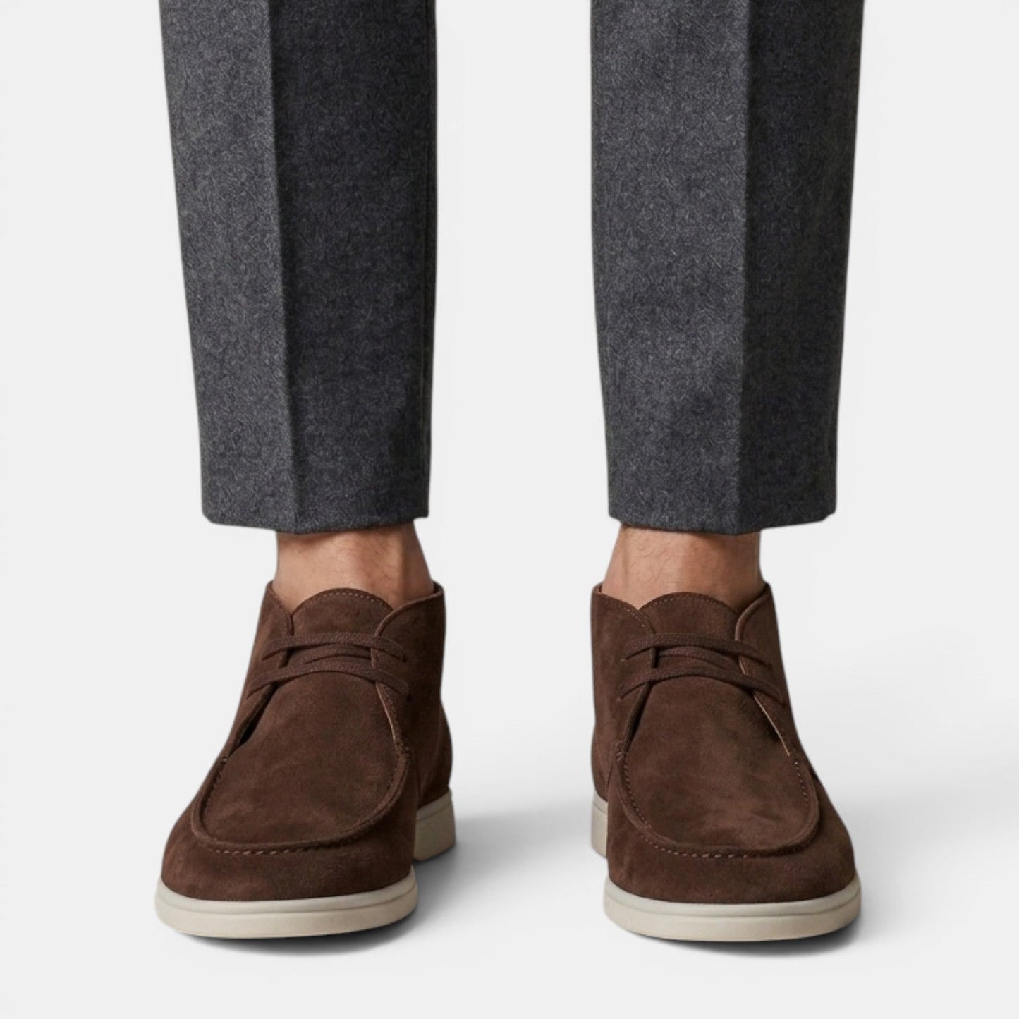 Herren-Chukka-Stiefel aus Wildleder mit Mokassin-Naht-Footwear for men-Alpenkind