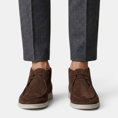 Herren-Chukka-Stiefel aus Wildleder mit Mokassin-Naht-Footwear for men-Alpenkind