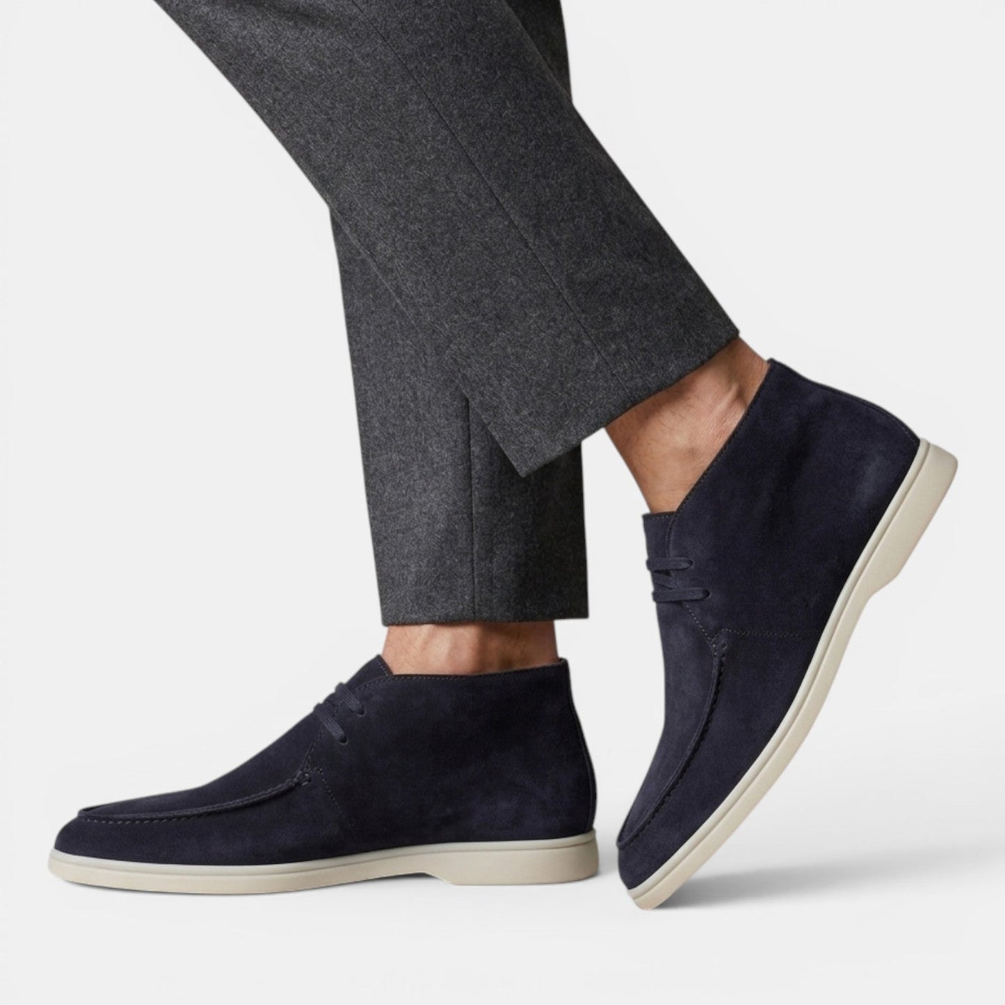 Herren-Chukka-Stiefel aus Wildleder mit Mokassin-Naht-Footwear for men-Alpenkind