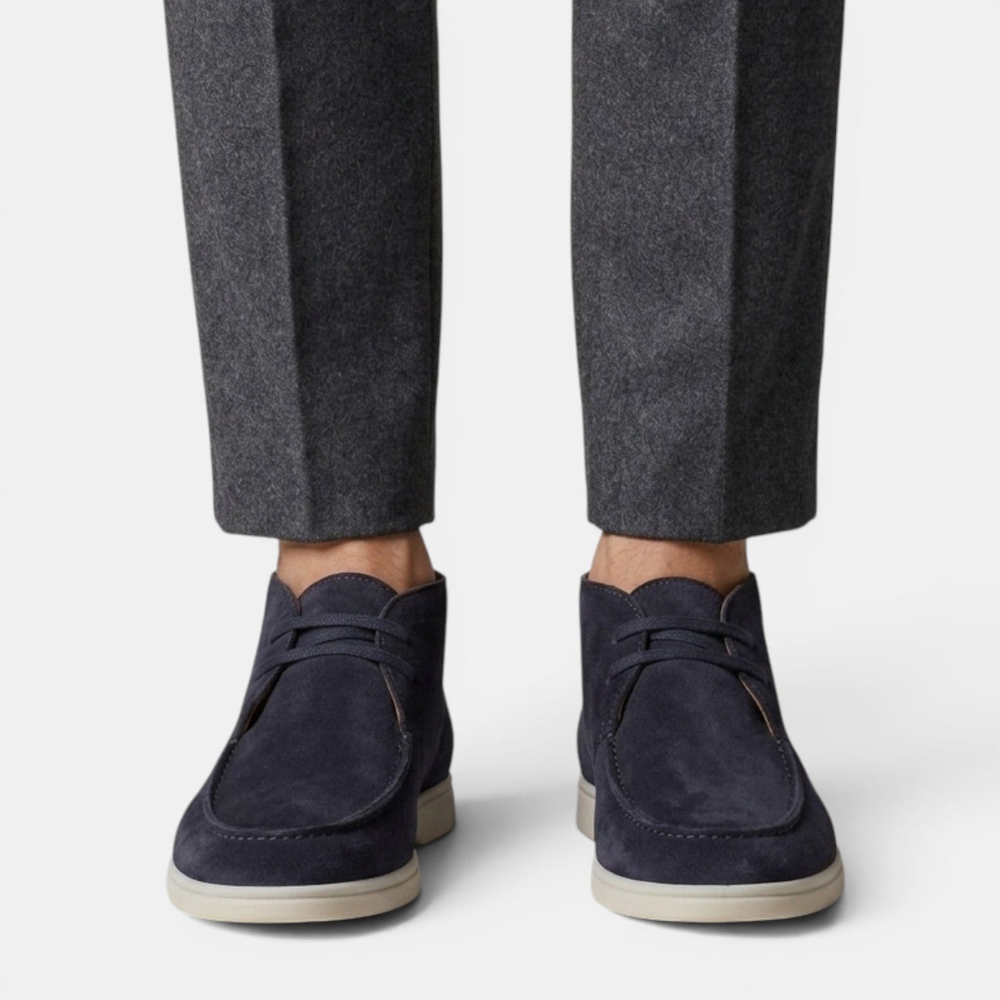 Herren-Chukka-Stiefel aus Wildleder mit Mokassin-Naht-Footwear for men-Alpenkind