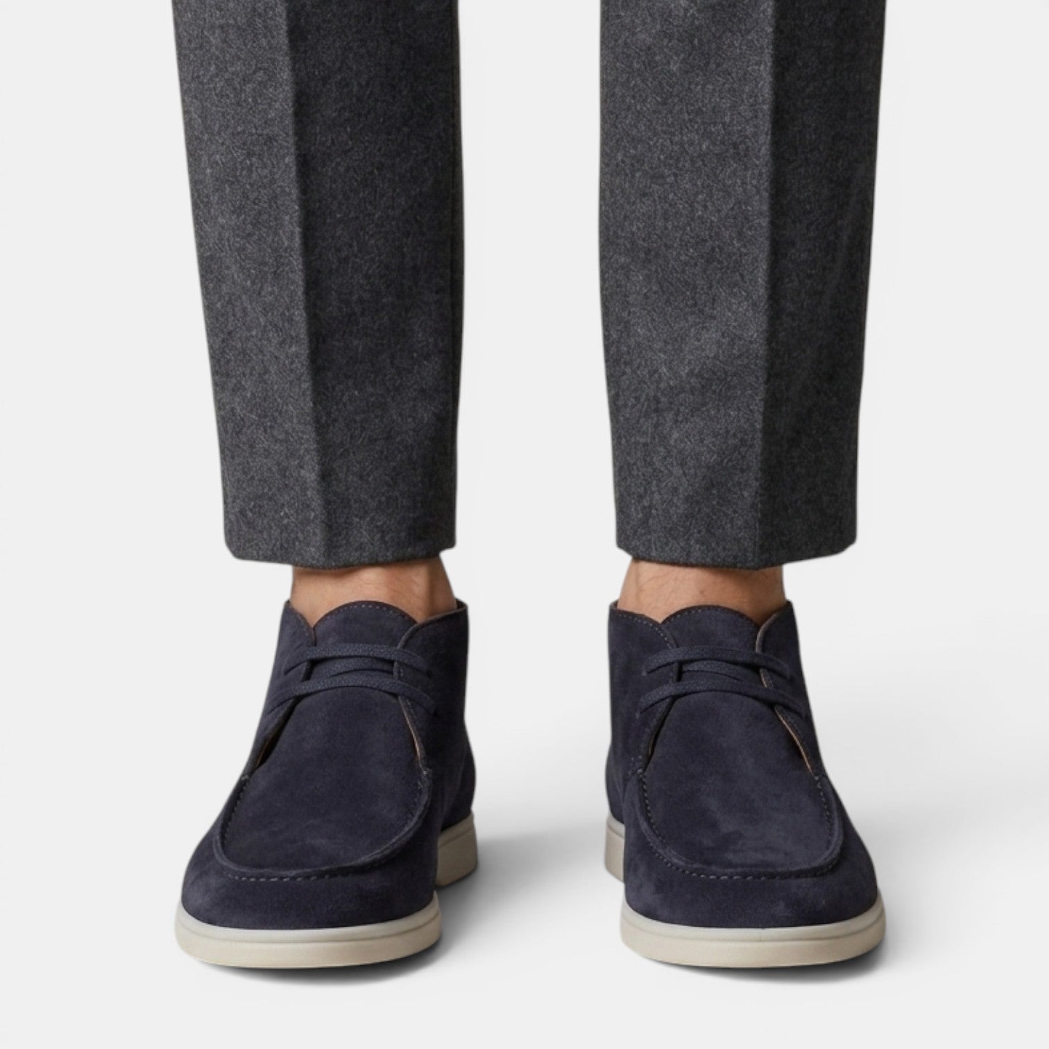 Herren-Chukka-Stiefel aus Wildleder mit Mokassin-Naht-Footwear for men-Alpenkind
