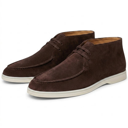 Herren-Chukka-Stiefel aus Wildleder mit Mokassin-Naht-Footwear for men-Alpenkind