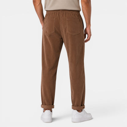 Herren-Cordhose mit geradem Bein-Pants for Men-Alpenkind