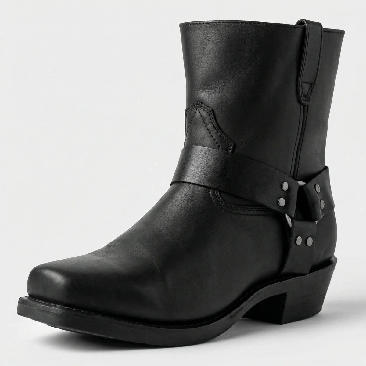 Herren-Cowboystiefel mit Riemen-Footwear for men-Alpenkind