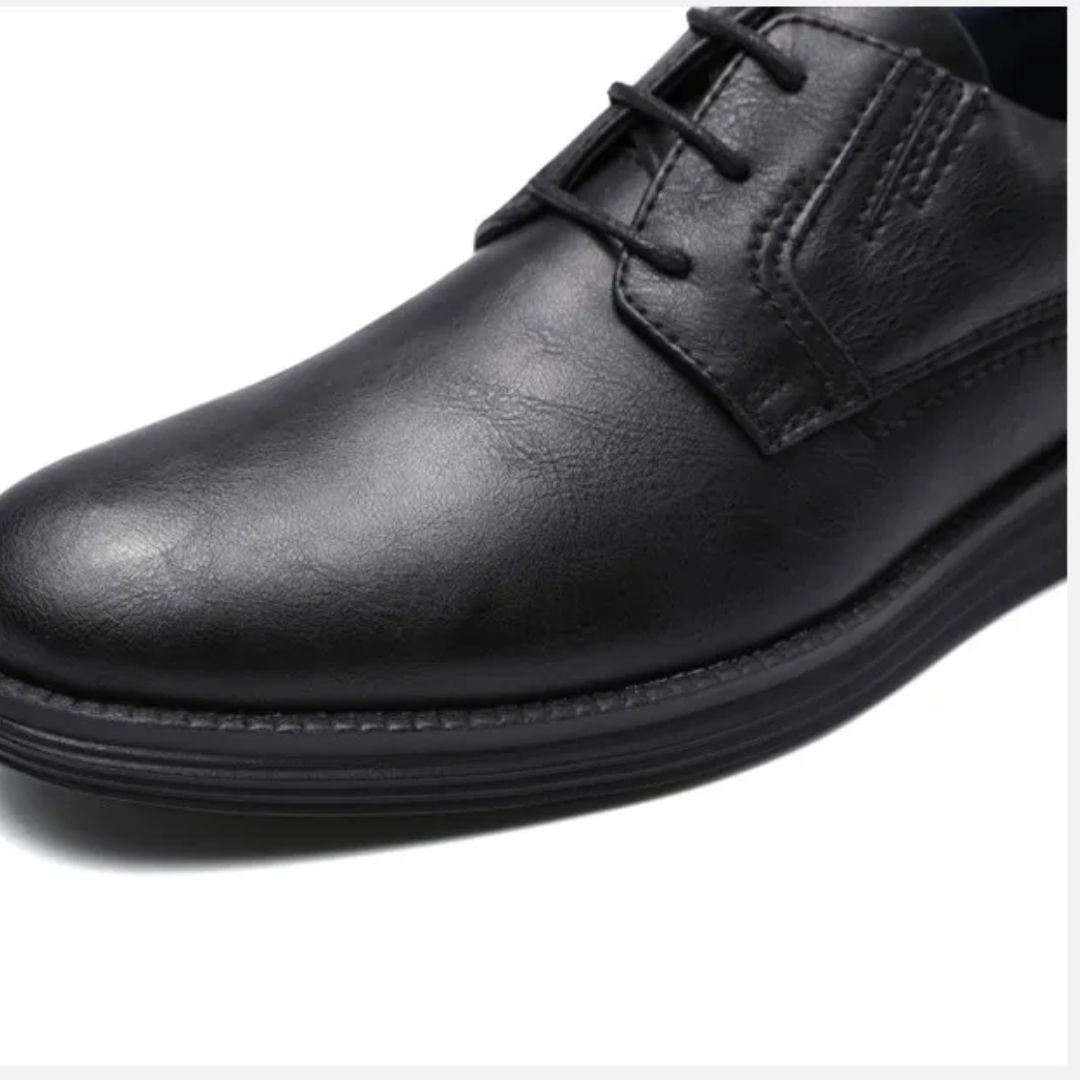 Herren Derby-Sneaker mit Schnürung und Kontrastsohle-Footwear for men-Alpenkind