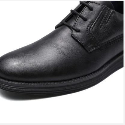 Herren Derby-Sneaker mit Schnürung und Kontrastsohle-Footwear for men-Alpenkind