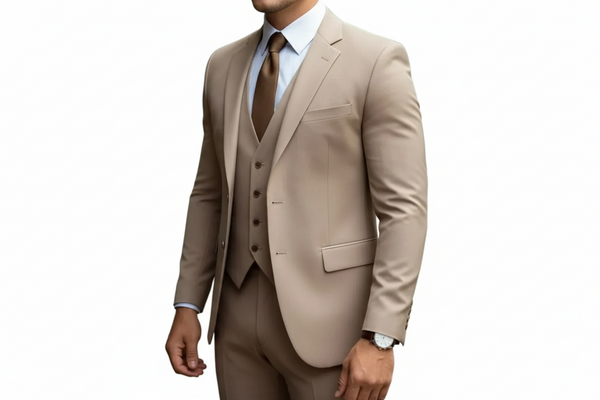 Herren Dreiteiliger Anzug mit Maßsakko und Knopfweste-Shirts for men-Alpenkind