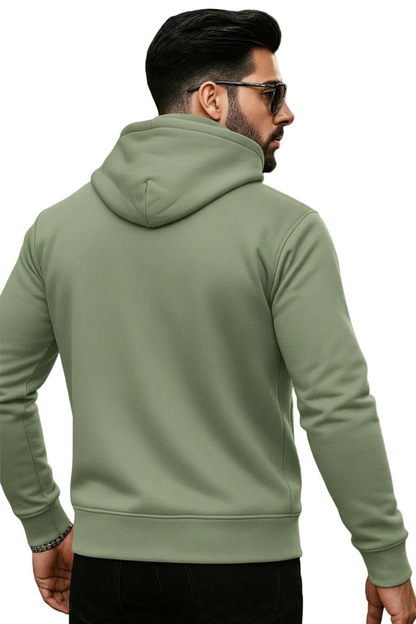 Herren Freizeitjacke mit Kapuze und Frontreißverschluss-Men Jackets-Alpenkind