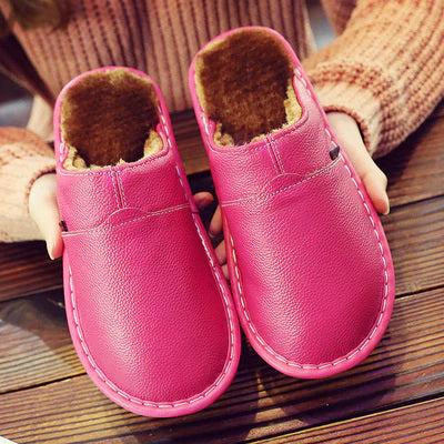 Herren Hausschuhe zum Hineinschlüpfen mit geschlossener Spitze und Innenfutter-Men Footwear-Alpenkind