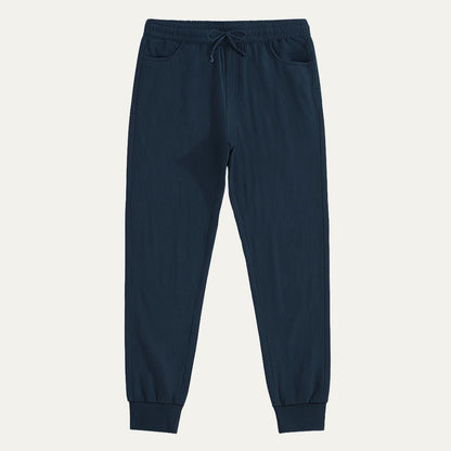 Herren Hose mit elastischem Bund und Kordelzug-Men Pants-Alpenkind