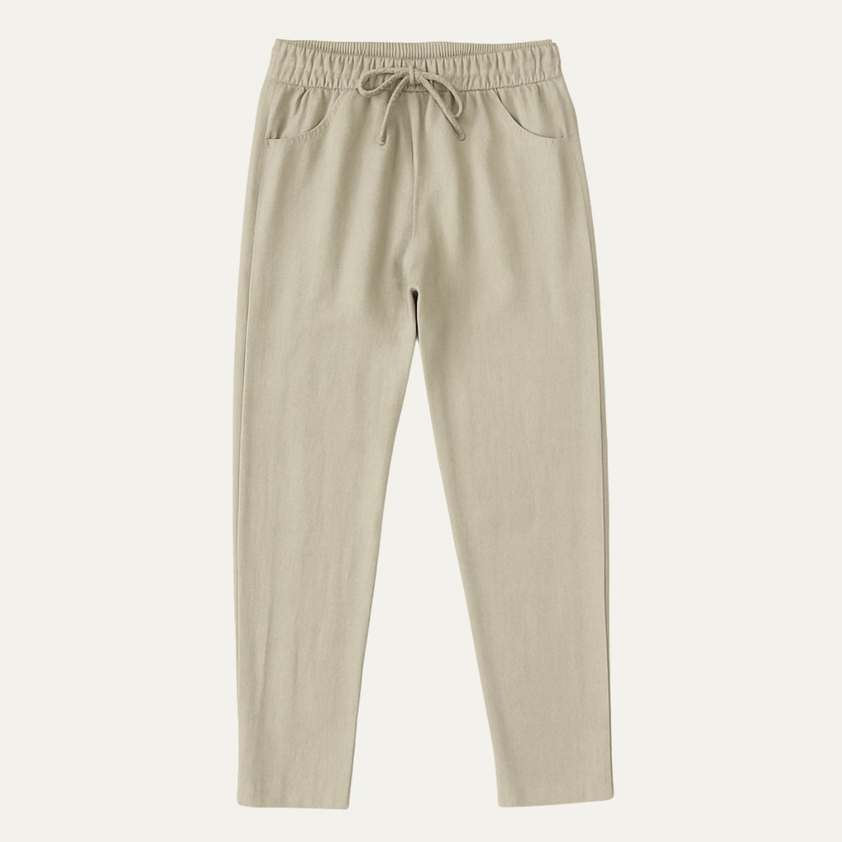 Herren Hose mit elastischem Bund und Kordelzug-Men Pants-Alpenkind