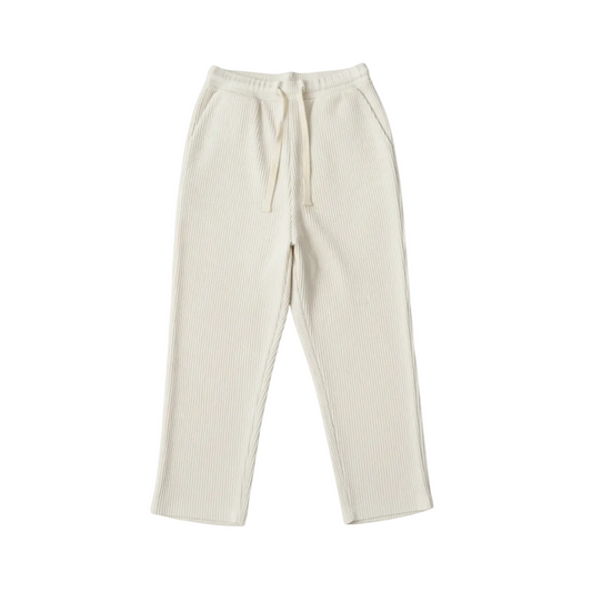 Herren Hose mit elastischem Bund und Kordelzug sowie geradem Bein-Men Pants-Alpenkind