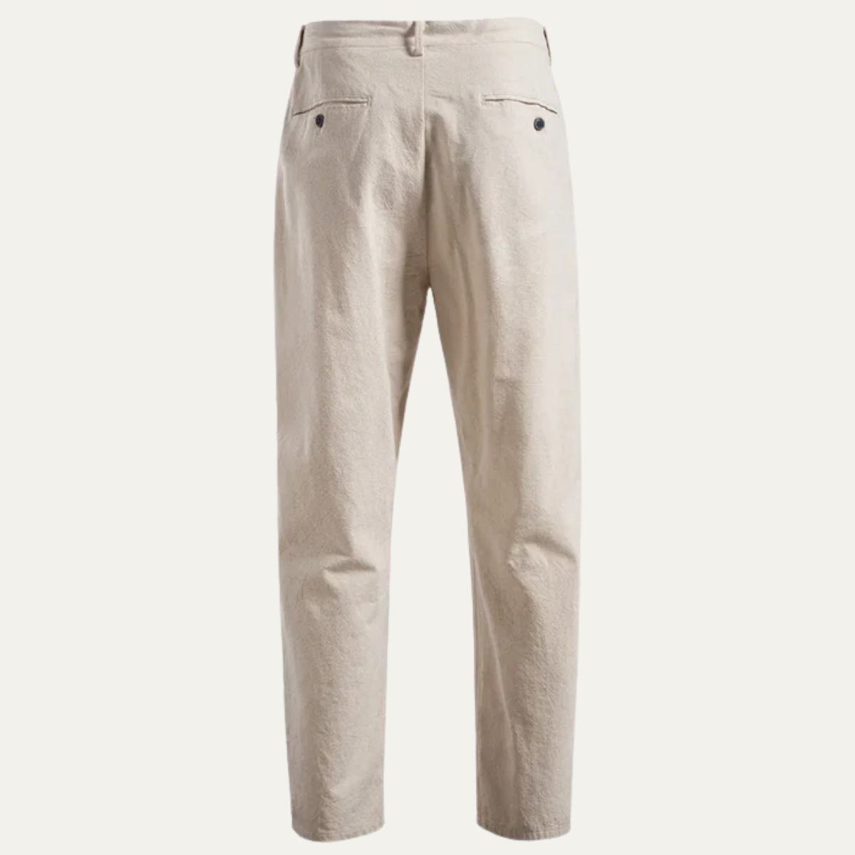 Herren Hose mit Faltenbund, Kordelzug und Reißverschluss-Men Pants-Alpenkind