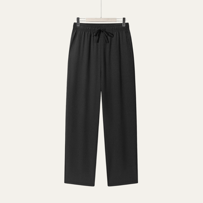 Herren-Hose mit geradem Bein und Kordelzug-Pants for Men-Alpenkind