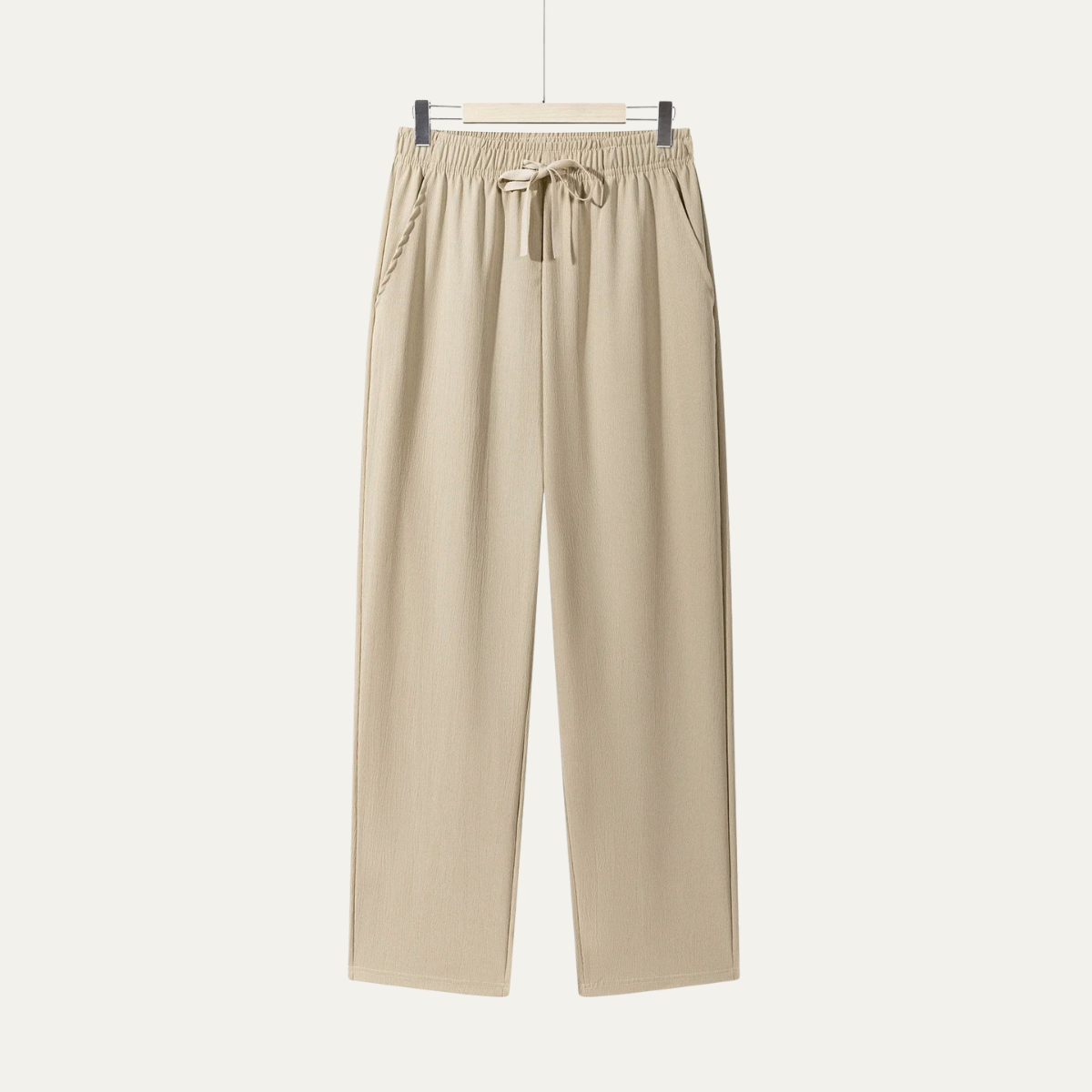 Herren-Hose mit geradem Bein und Kordelzug-Pants for Men-Alpenkind