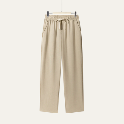 Herren-Hose mit geradem Bein und Kordelzug-Pants for Men-Alpenkind