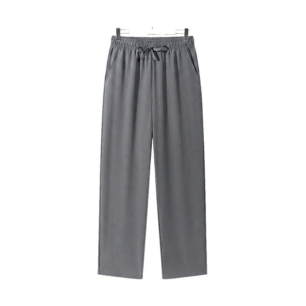 Herren-Hose mit geradem Bein und Kordelzug-Pants for Men-Alpenkind