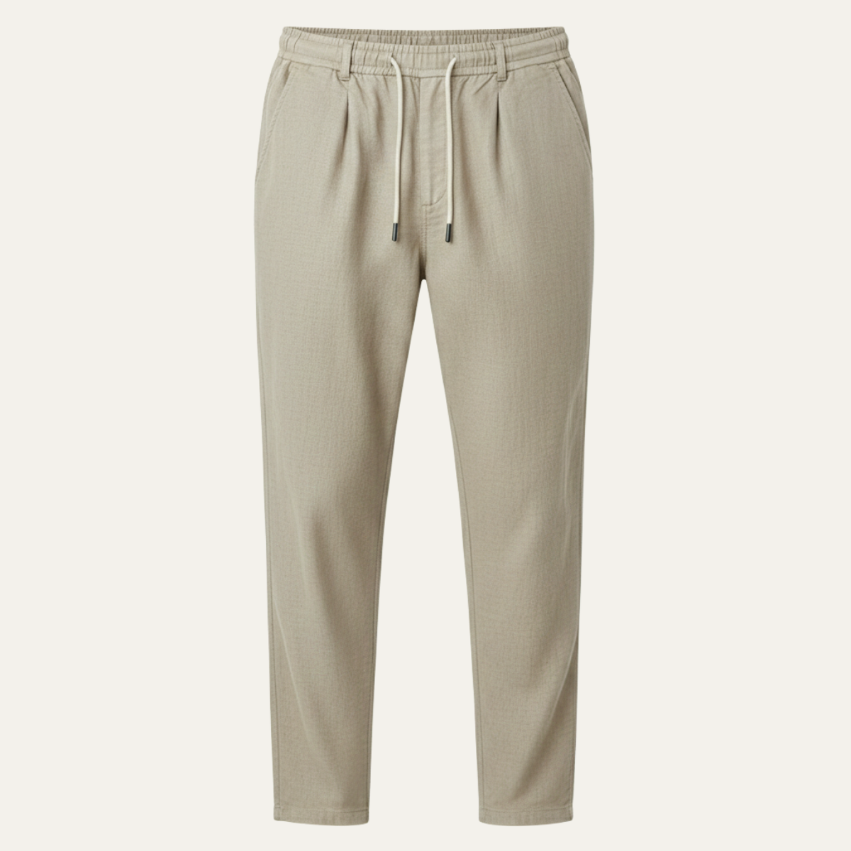 Herren Hose mit geradem Bein und Kordelzugbund-Men Pants-Alpenkind