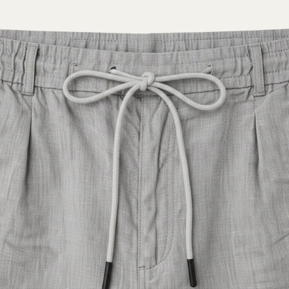 Herren Hose mit geradem Bein und Kordelzugbund-Men Pants-Alpenkind