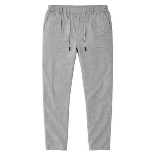 Herren Hose mit geradem Bein und Kordelzugbund-Men Pants-Alpenkind