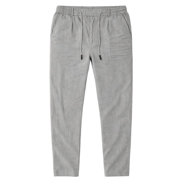 Herren Hose mit geradem Bein und Kordelzugbund-Men Pants-Alpenkind