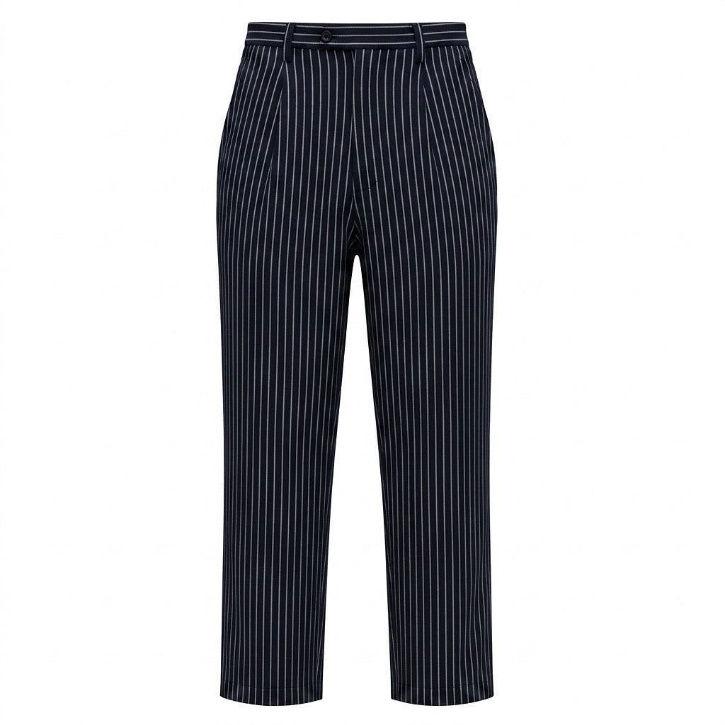 Herren-Hose mit Streifenmuster und Kordelzug-Pants for men-Alpenkind