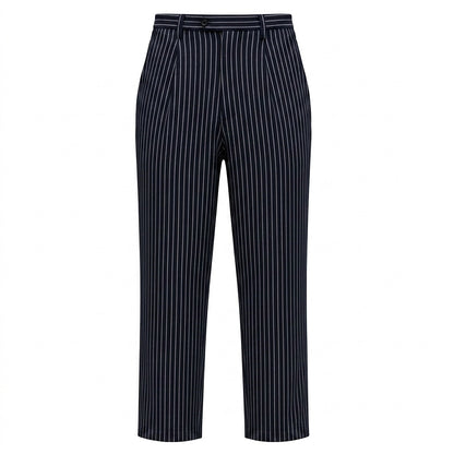 Herren-Hose mit Streifenmuster und Kordelzug-Pants for men-Alpenkind