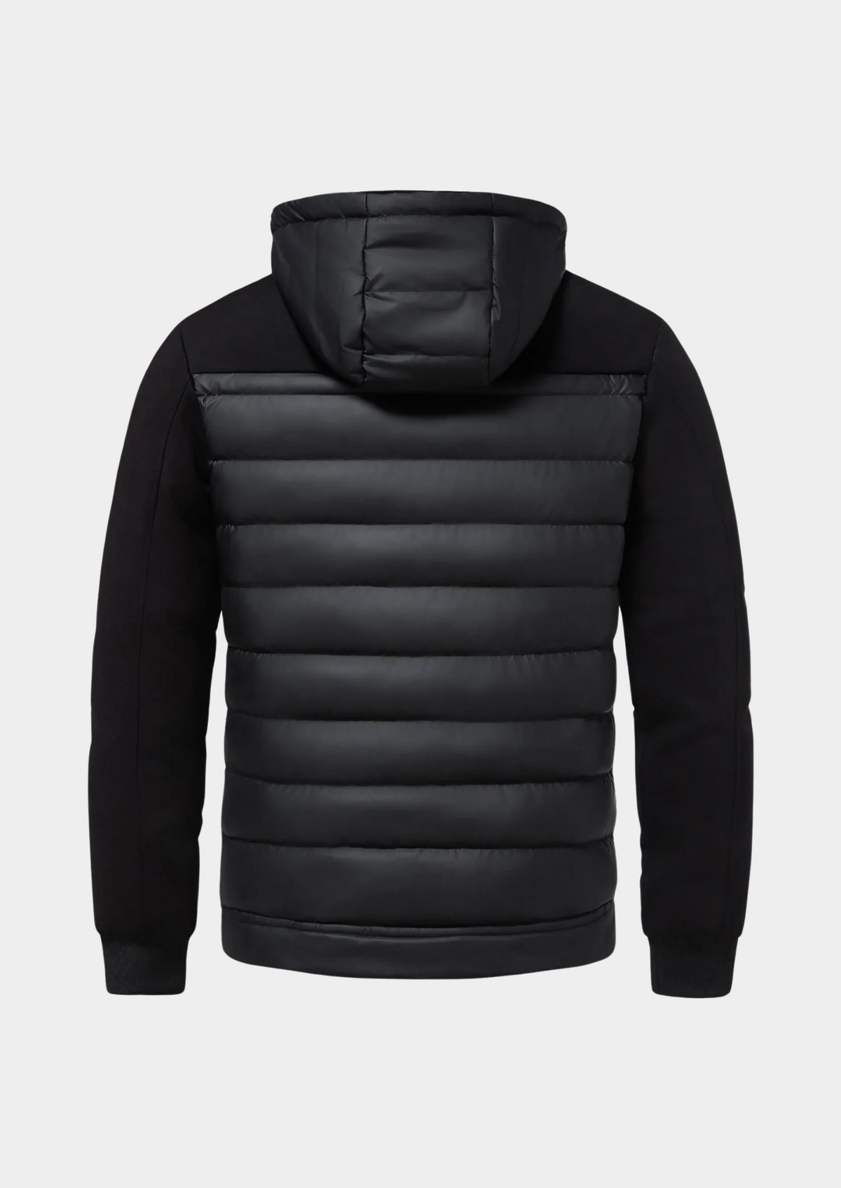 Herren Hybrid-Steppjacke mit Kapuze-Jackets for men-Alpenkind