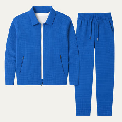 Herren Jacke mit Reißverschluss und Hose Set-Shirts for men-Alpenkind