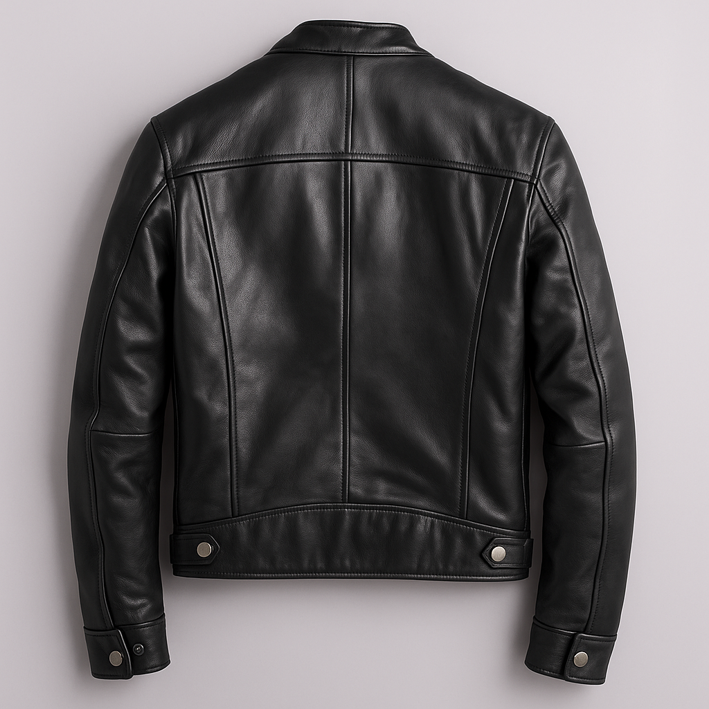 Herren-Jacke mit Stehkragen und Reißverschluss-Jackets for men-Alpenkind