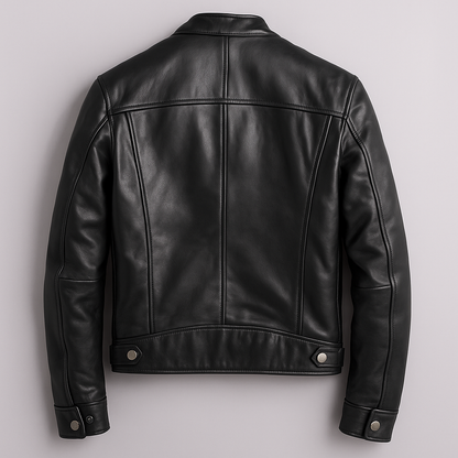 Herren-Jacke mit Stehkragen und Reißverschluss-Jackets for men-Alpenkind