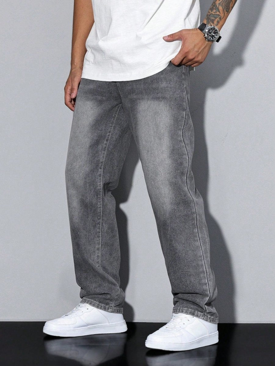 Herren Jeans mit lockerer Passform-Pants for Men-Alpenkind
