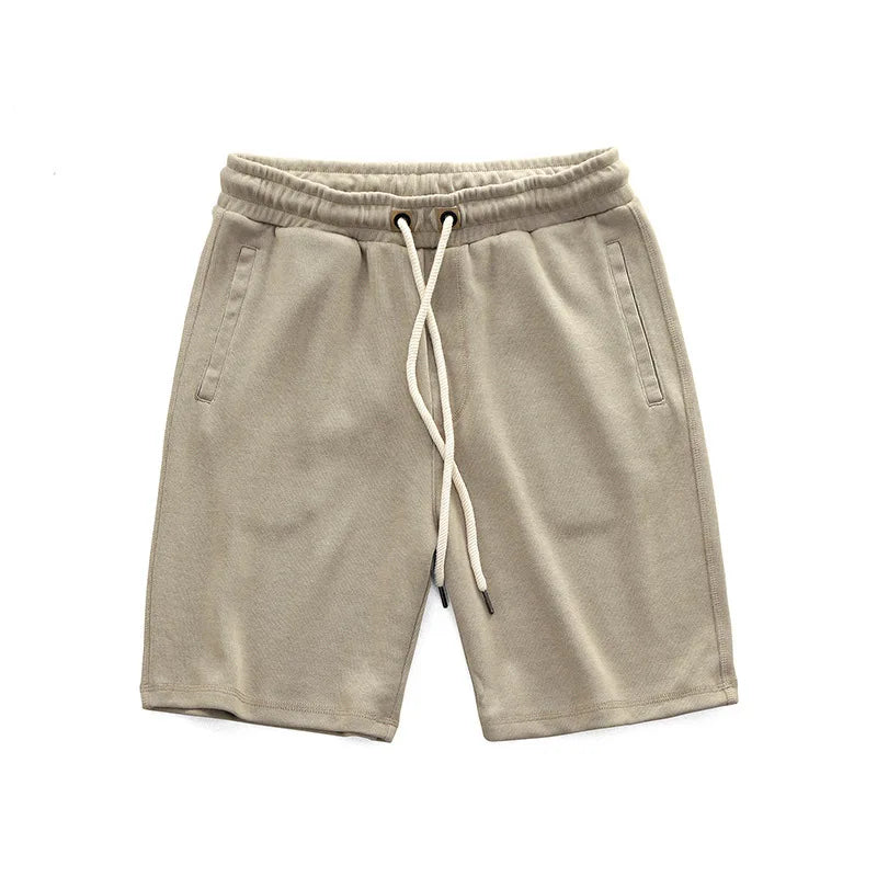 Herren Jersey-Shorts mit Kordelzug und elastischem Bund-Shorts for men-Alpenkind