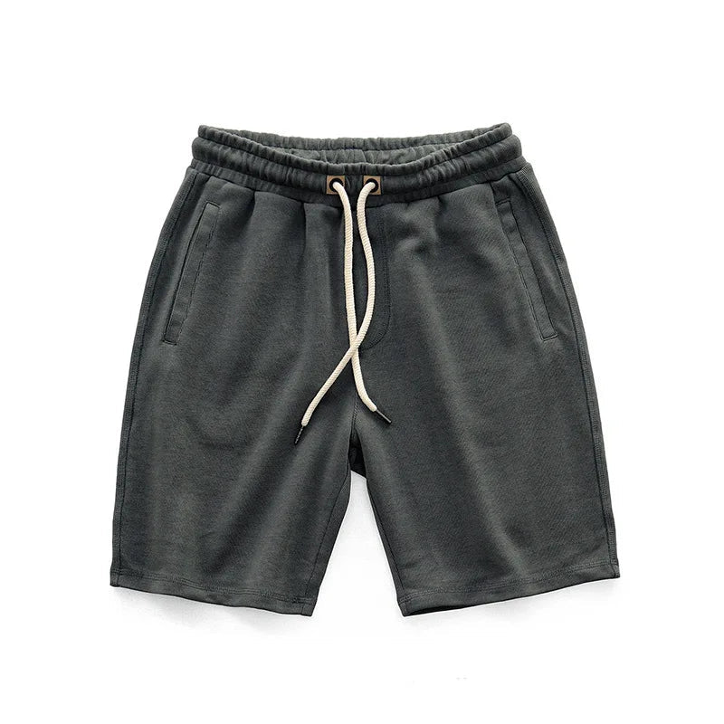 Herren Jersey-Shorts mit Kordelzug und elastischem Bund-Shorts for men-Alpenkind