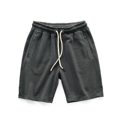 Herren Jersey-Shorts mit Kordelzug und elastischem Bund-Shorts for men-Alpenkind