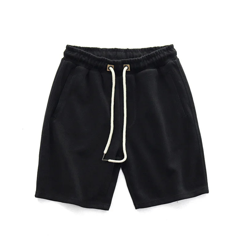 Herren Jersey-Shorts mit Kordelzug und elastischem Bund-Shorts for men-Alpenkind
