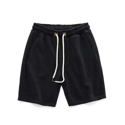Herren Jersey-Shorts mit Kordelzug und elastischem Bund-Shorts for men-Alpenkind