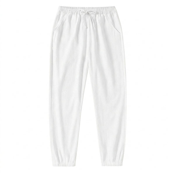 Herren-Jogginghose mit Kordelzug und elastischen Bündchen-Men Pants-Alpenkind