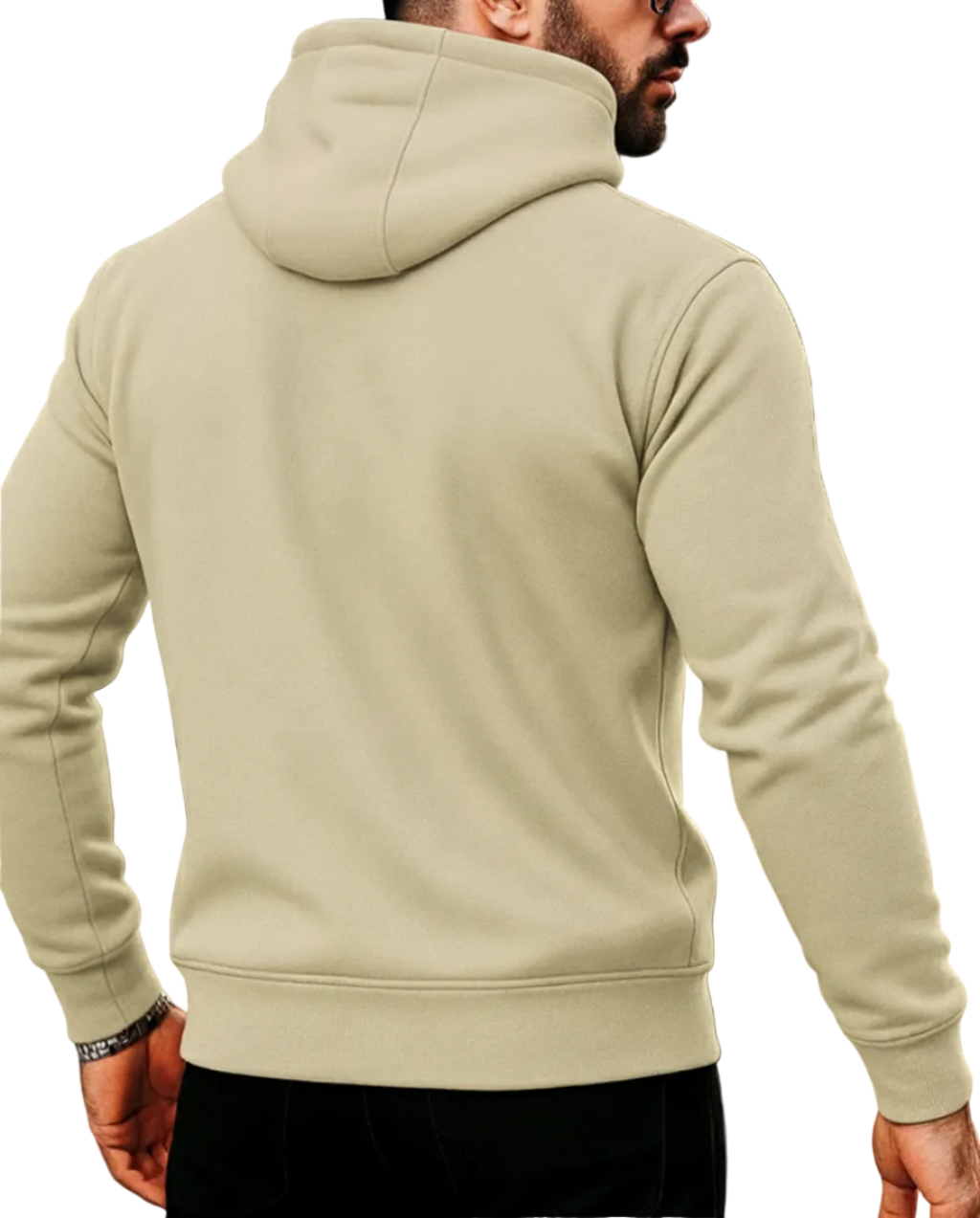 Herren Kapuzenjacke mit Reißverschluss-Men Jackets-Alpenkind