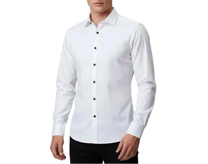 Herren Klassisches Hemd mit Knopfleiste-Men Shirt-Alpenkind