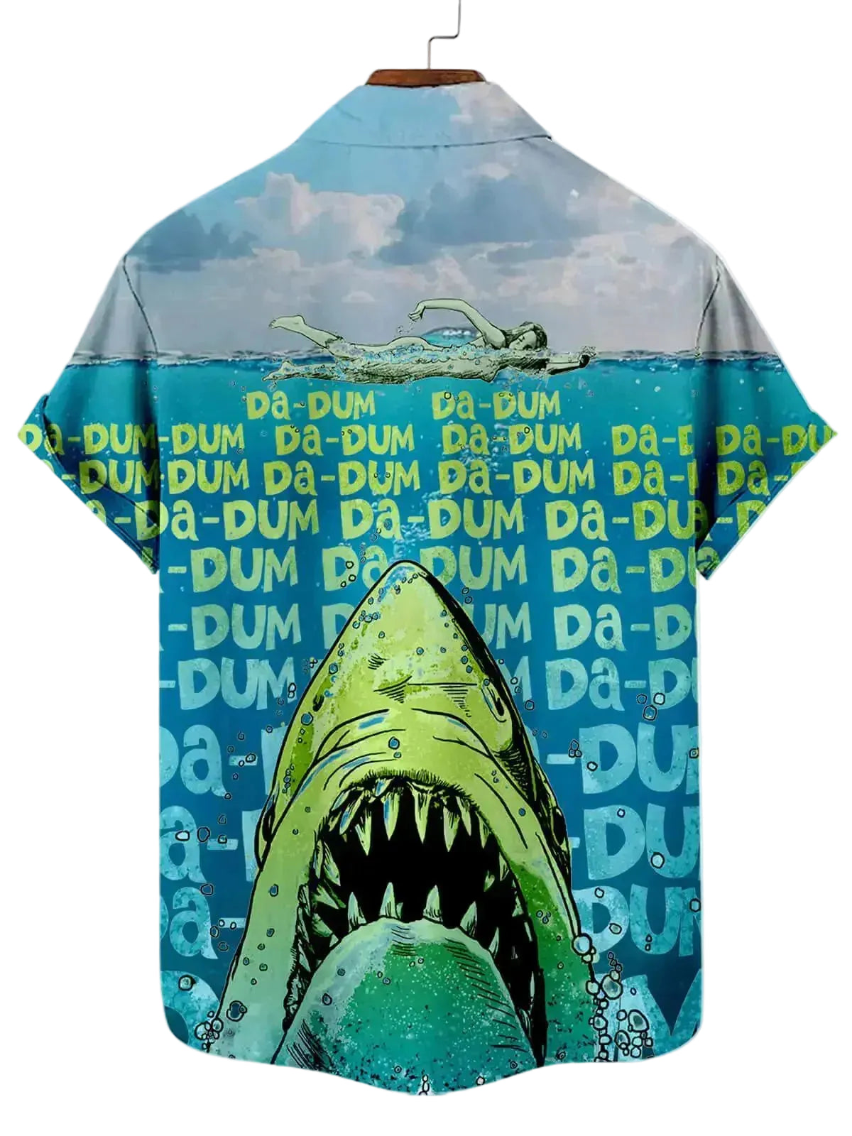 Herren Kurzarm Hemd mit Grafikdruck-Men Shirt-Alpenkind