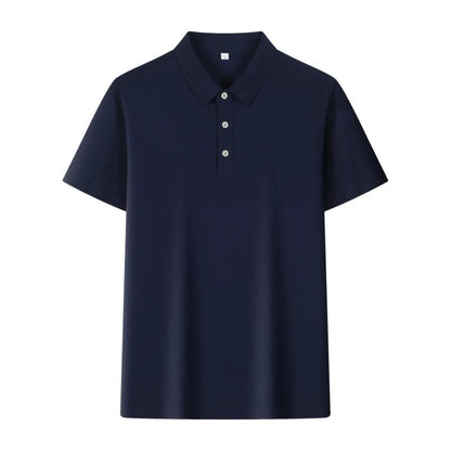 Herren Kurzarm Poloshirt mit Knopfleiste und Kragen-Shirts for men-Alpenkind