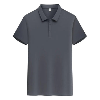 Herren Kurzarm Poloshirt mit Knopfleiste und Kragen-Shirts for men-Alpenkind